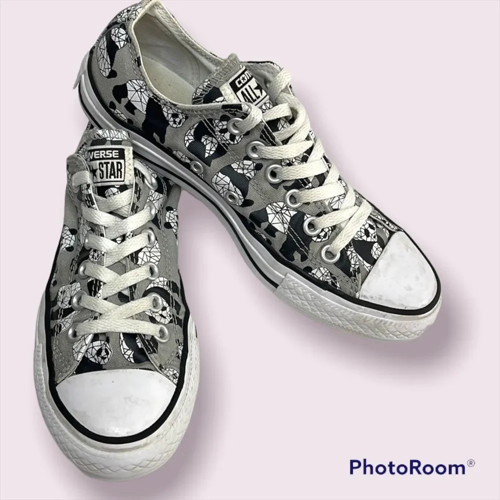 CONVERSE Chuck Taylor All Star Lo Geo Panda Shoe
